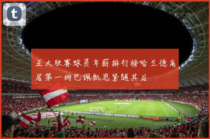 五大联赛球员年薪排行榜哈兰德高居第一姆巴佩凯恩紧随其后